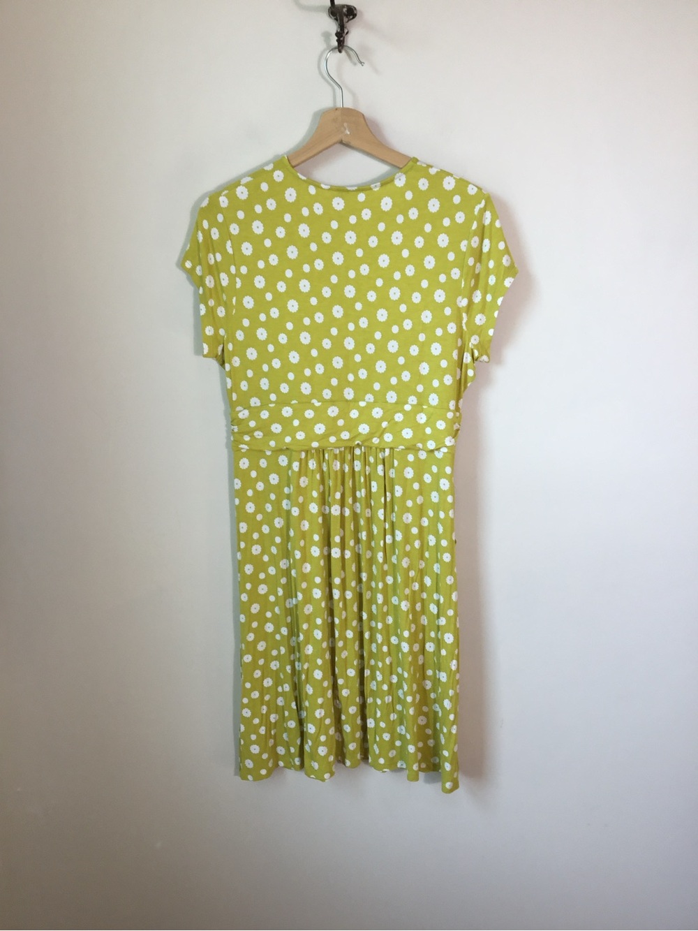 Boden Lola Daisy Print Wrap Jersey Dress - Picture 3 of 7